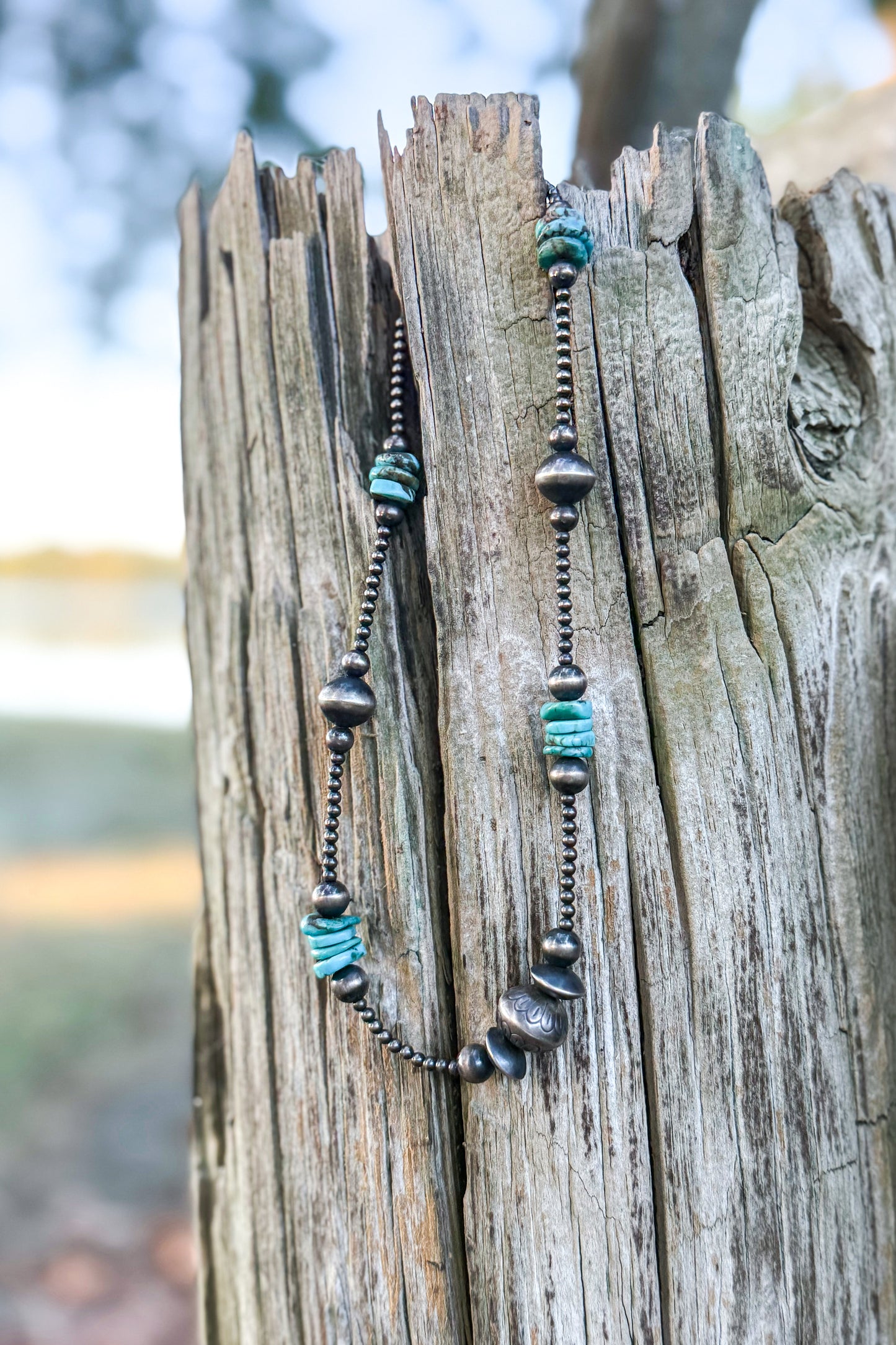 Odem Turquoise Pearl Necklace