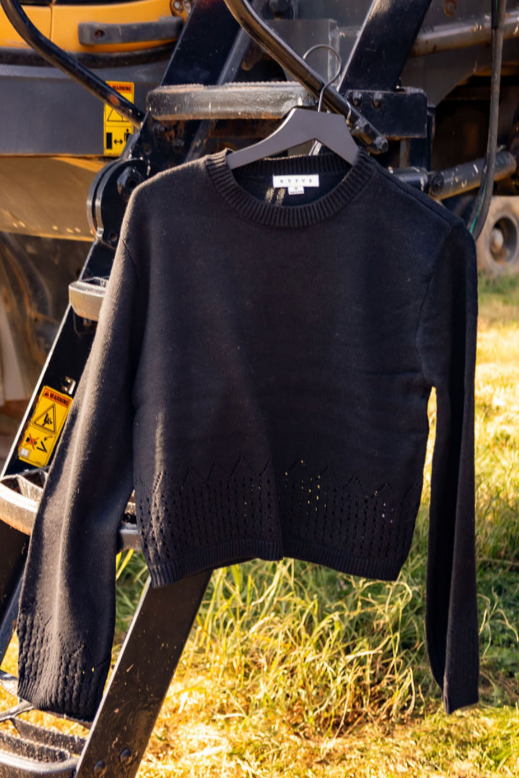 Sinton Black Sweater