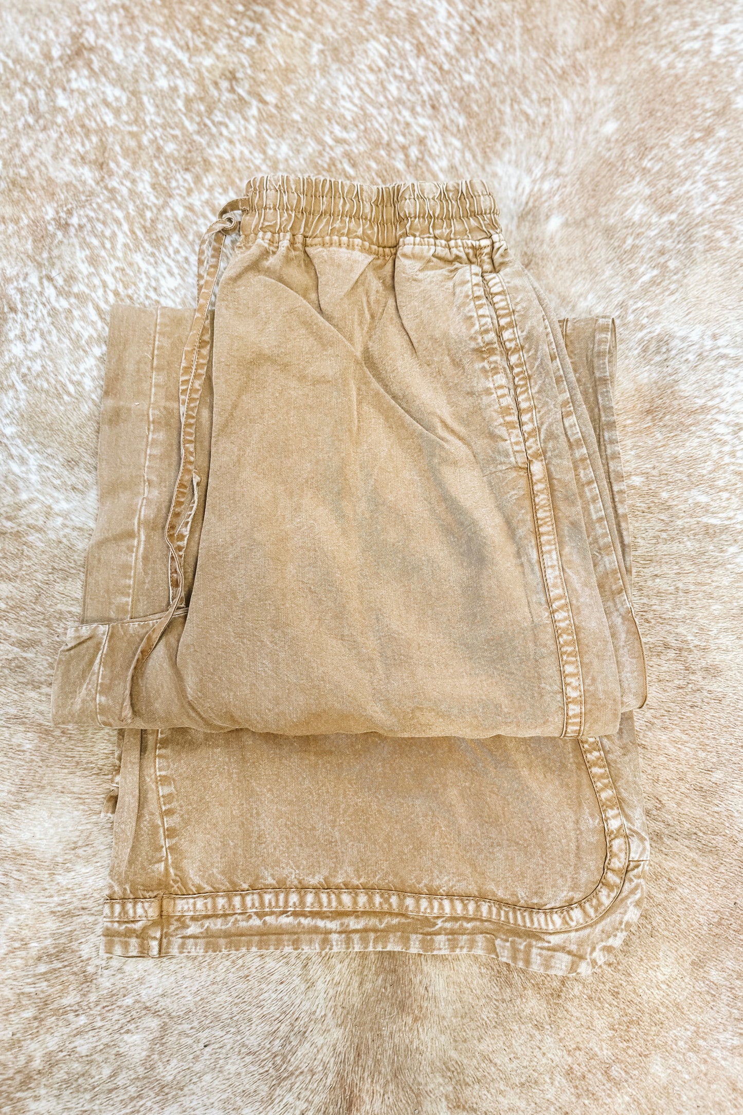 Mart Mustard Wide Leg Pants