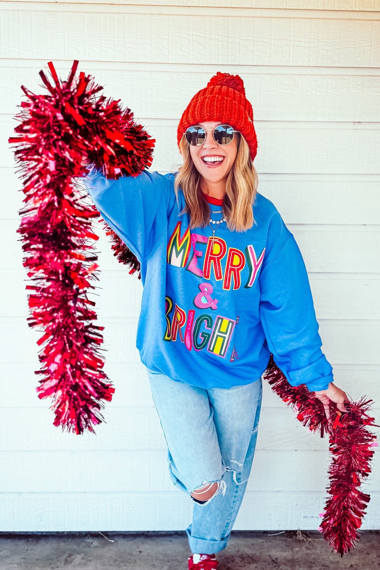 Merry & Bright Crewneck