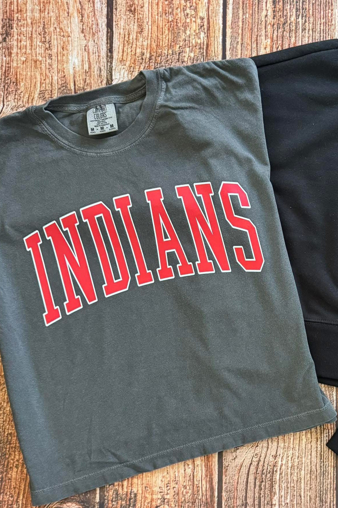 Indians Crop Boxy Tee