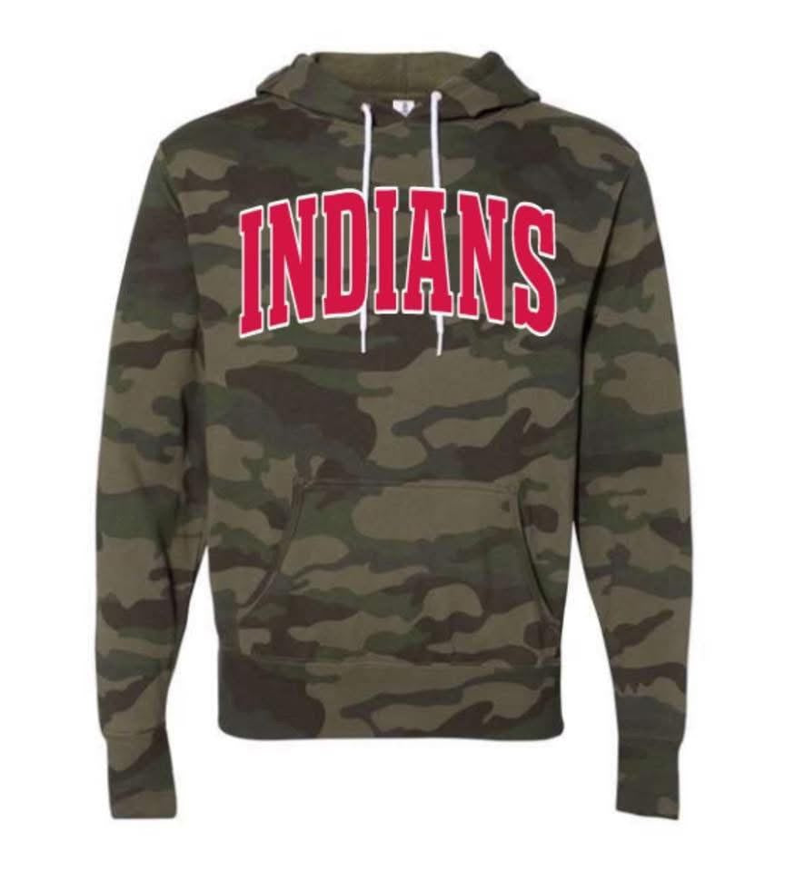 Camo Indians Hoodie