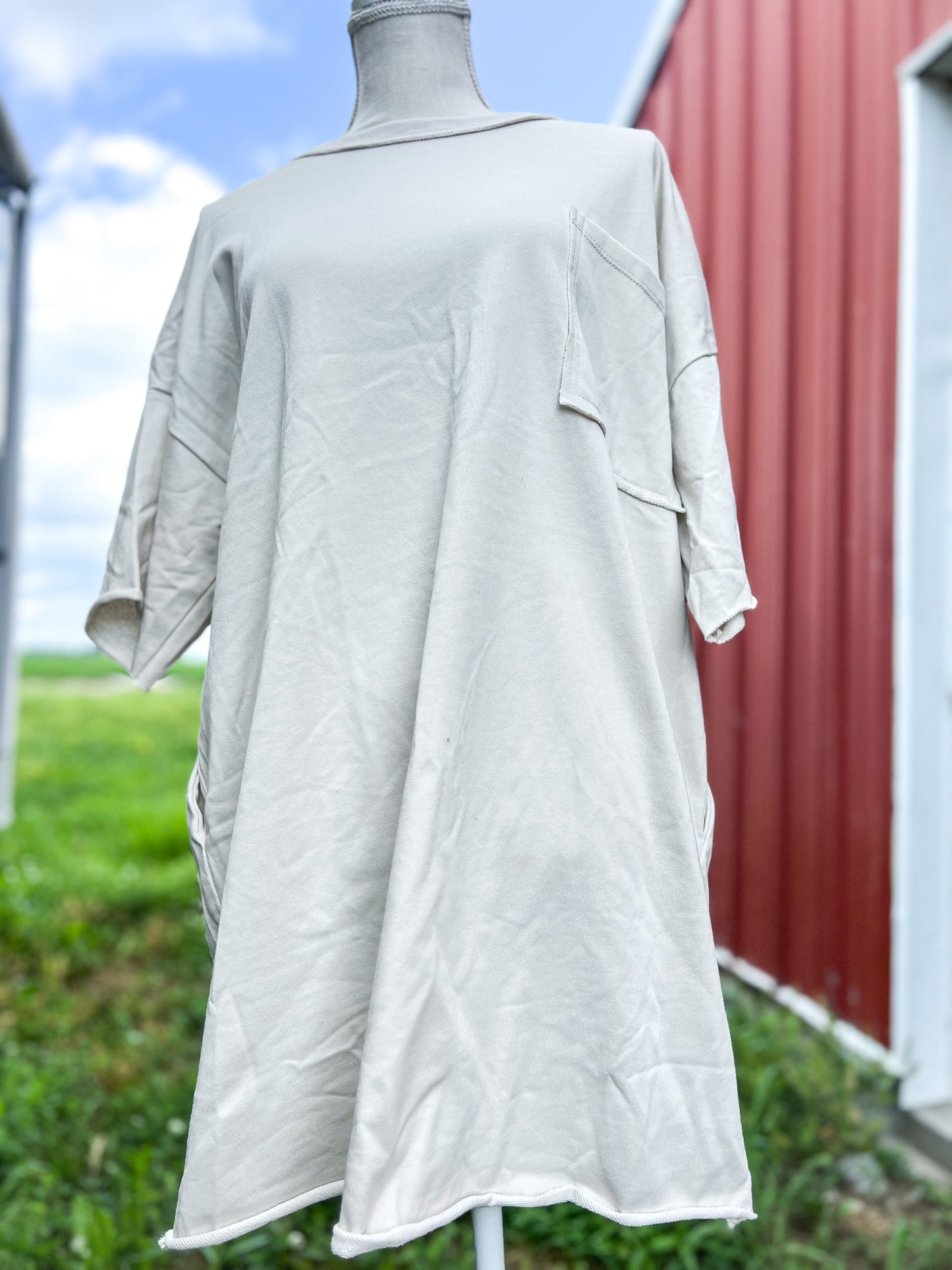 Joaquin Back Fringe Dress