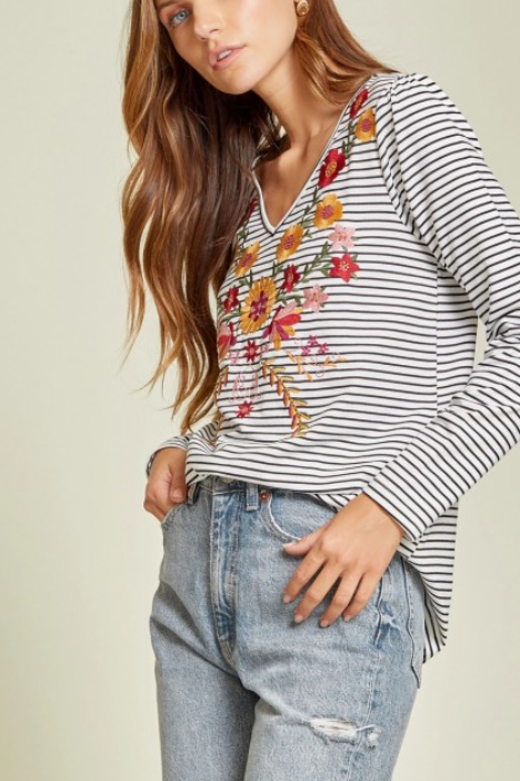 Tate Stripe Top