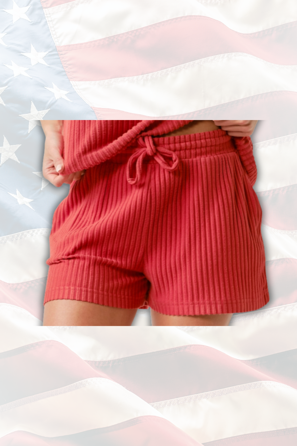 Sunday Morning Ribbed Lounge Shorts