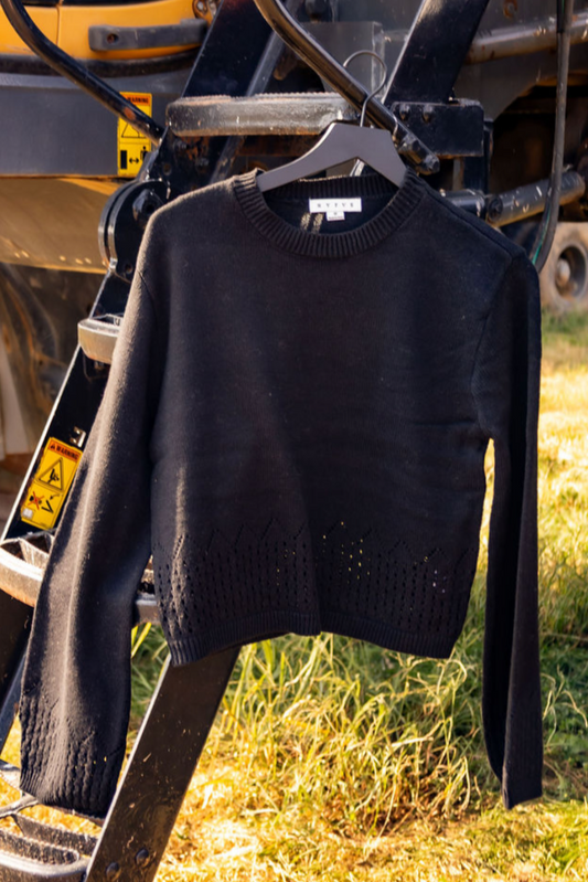 Sinton Black Sweater