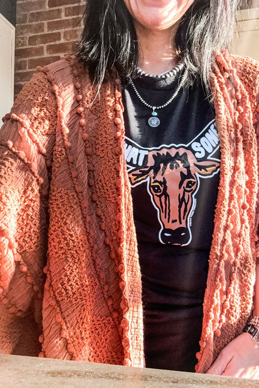 Mabank Rust Kimono