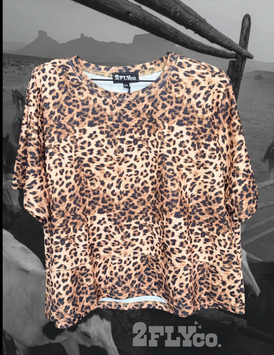 Spot Me Out Leopard Tee